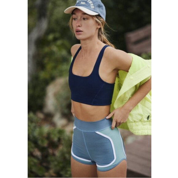 Free People Movement There You Go Run Shorts Summer Storm ( XS/S ) - Picture 1 of 6